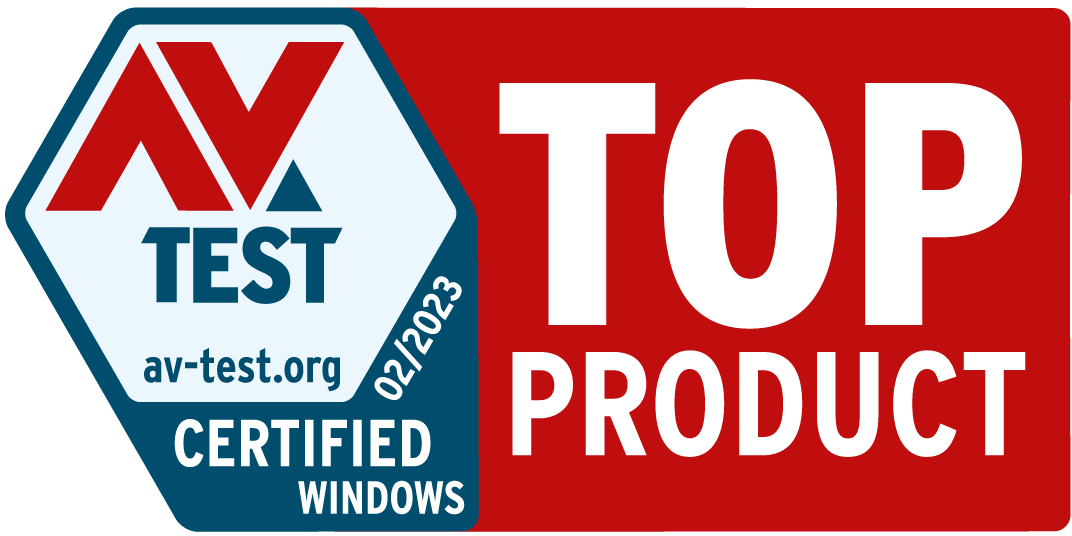 Certificato AV Test avanzato per Windows