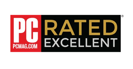 Logotipo PC Mag Rated Excellent