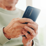 Phone in hands